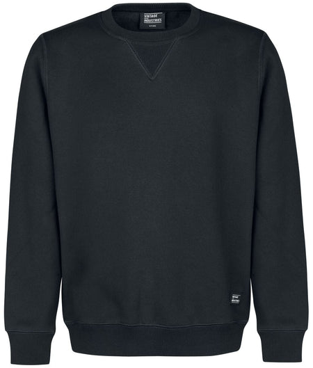 Sweat-shirt  de Vintage Industries - Sweat Ras-Du-Cou Greeley - S à 3XL - pour Homme - noir - Vintage Industries