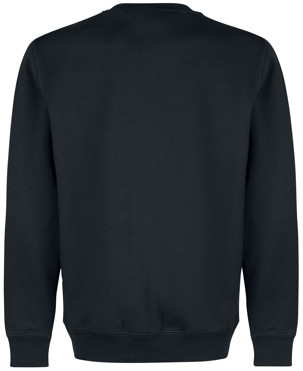 Sweat-shirt  de Vintage Industries - Sweat Ras-Du-Cou Greeley - S à 3XL - pour Homme - noir - Vintage Industries - View 2