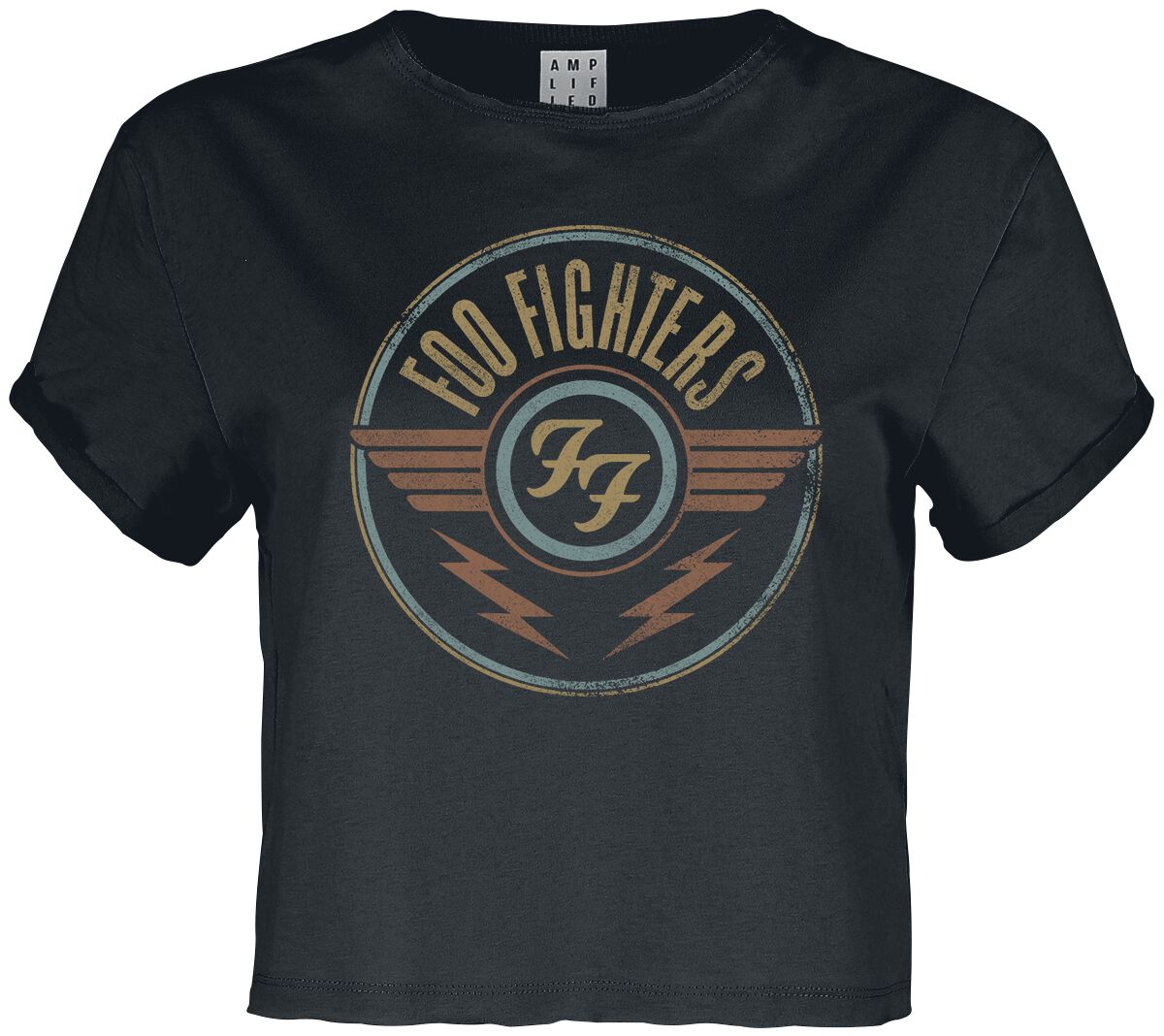 T-Shirt Manches courtes  de Foo Fighters - Amplified Collection - Air - XS à XL - pour Femme - anthracite - Foo Fighters