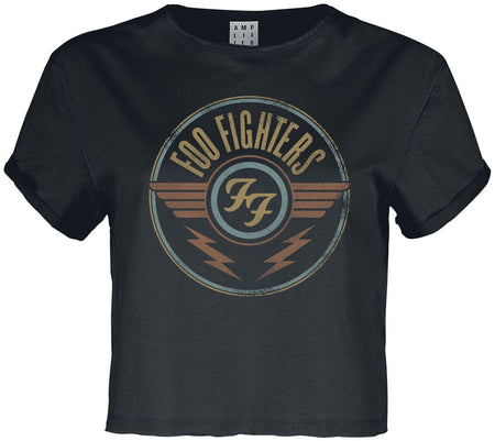 T-Shirt Manches courtes  de Foo Fighters - Amplified Collection - Air - XS à XL - pour Femme - anthracite - Foo Fighters