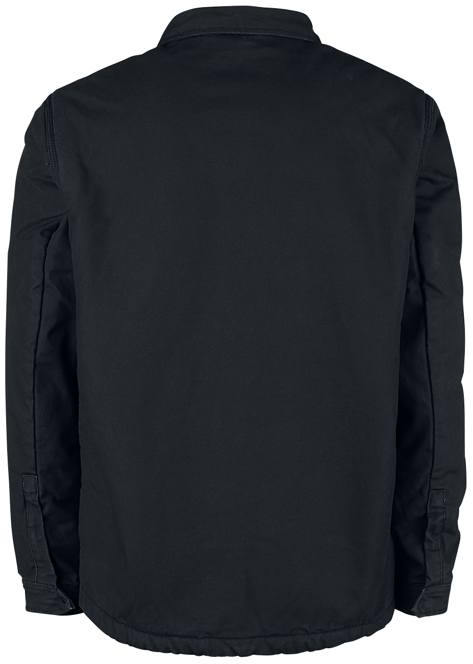 Veste mi-saison  de Vintage Industries - Dean Sherpa - S à 3XL - pour Homme - noir - Vintage Industries - View 2
