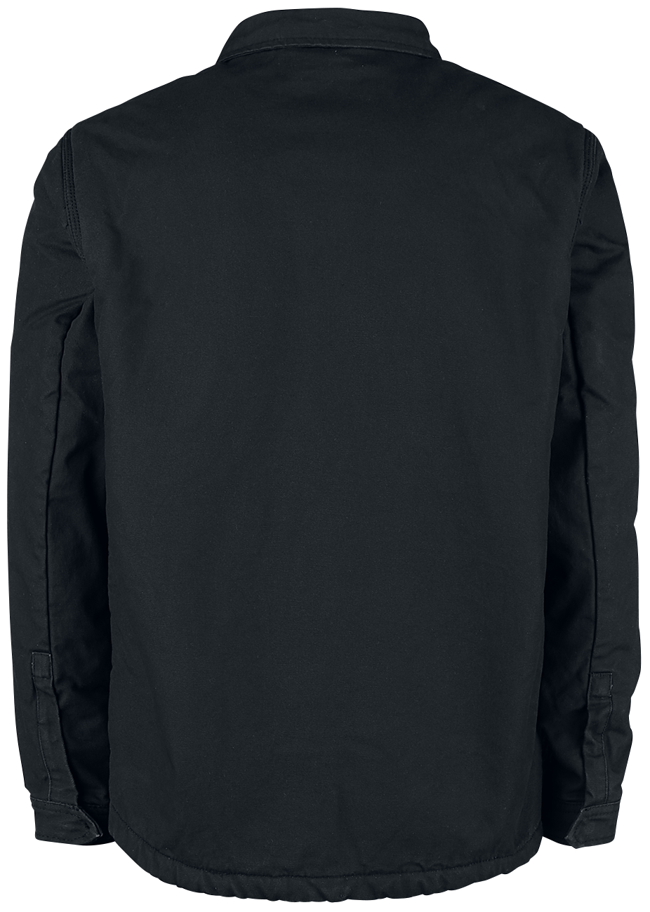 Veste mi-saison  de Vintage Industries - Dean Sherpa - S à 3XL - pour Homme - noir - Vintage Industries - View 2