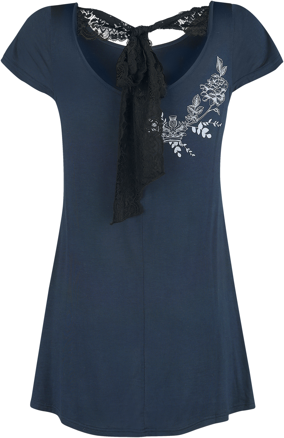 T-Shirt Manches courtes  de Outlander - Libellule - XS à S - pour Femme - bleu - Outlander - View 2
