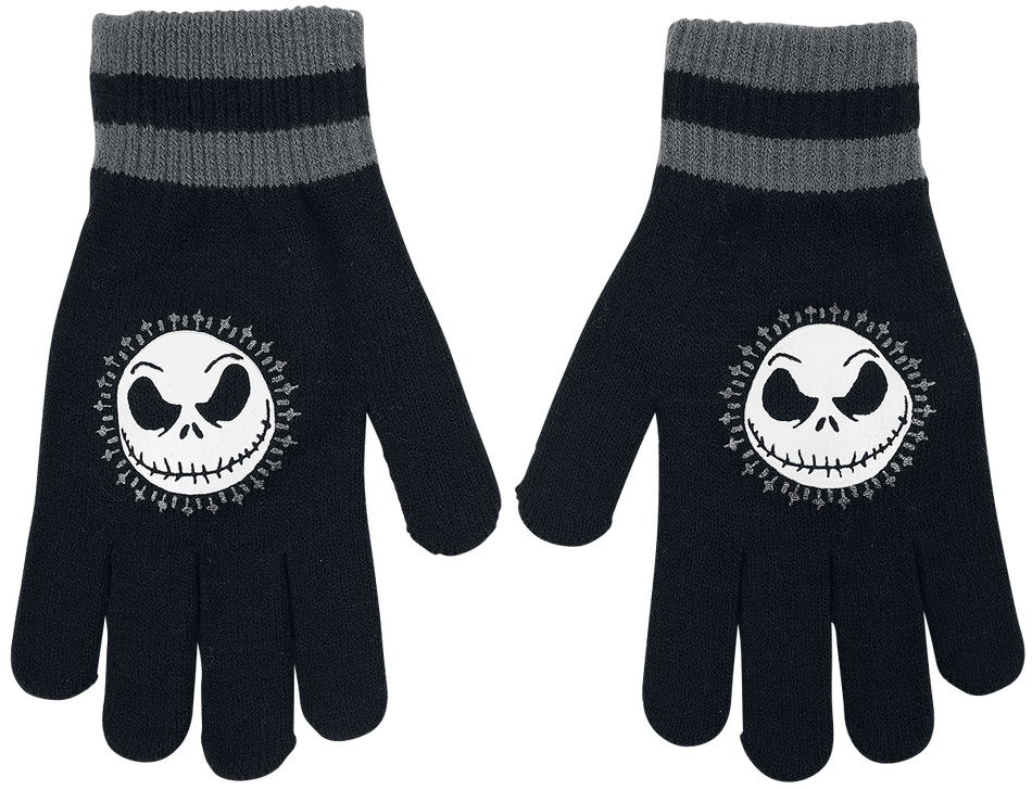 Gants Disney de L'Étrange Noël De Monsieur Jack - Jack - Tête - pour Femme - noir - L'Étrange Noël De Monsieur Jack - View 2