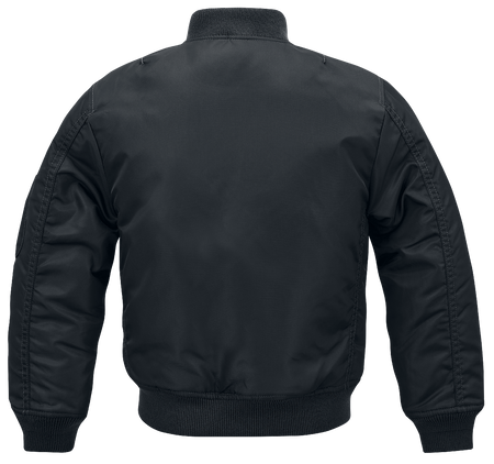 Veste  de Brandit - Veste Enfants MA1 - 122/128 à 170/176 - pour Enfants - noir - Brandit - View 2