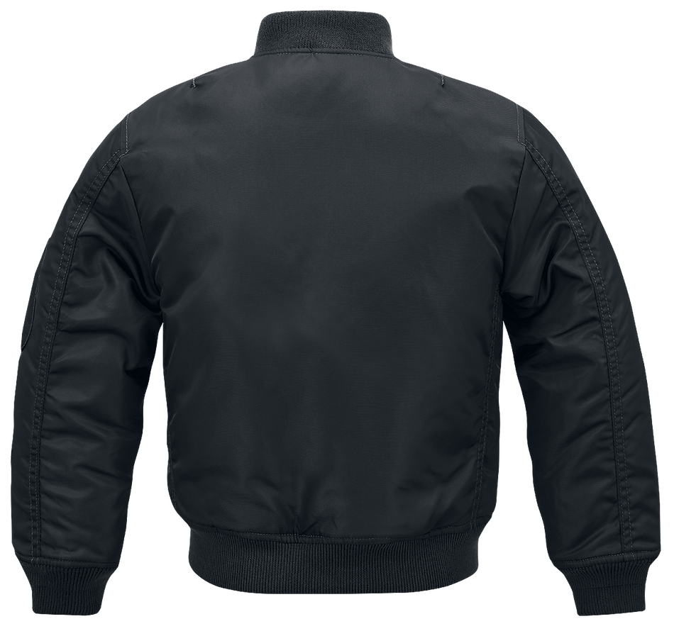 Veste  de Brandit - Veste Enfants MA1 - 122/128 à 170/176 - pour Enfants - noir - Brandit - View 2