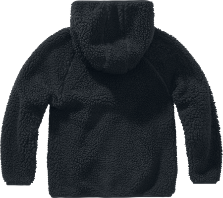Veste  de Brandit - Veste Enfant Polaire - 146/152 à 170/176 - pour Enfants - noir - Brandit - View 2