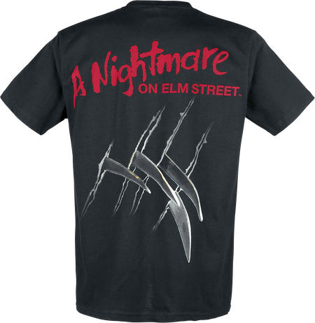 T-Shirt Manches courtes  de Les Griffes De La Nuit - Freddy - S à XXL - pour Homme - noir - Les Griffes De La Nuit - View 2