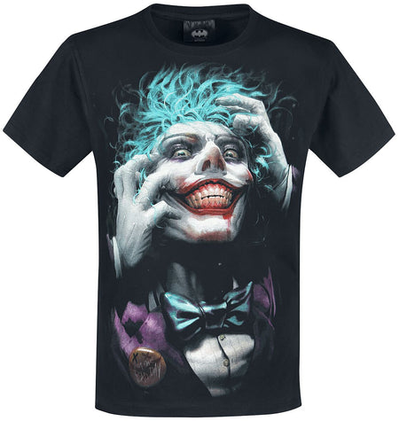 T-Shirt Manches courtes  de Batman - Joker - Freak - S à L - pour Homme - noir - Batman