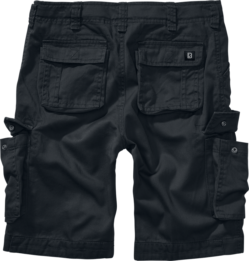 Short  de Brandit - Short Enfant Urban Legends - 146/152 - pour filles & garçonse - noir - Brandit - View 2