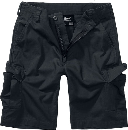 Short  de Brandit - Short Indéchirable BDU Enfant - 122/128 à 170/176 - pour filles & garçonse - noir - Brandit
