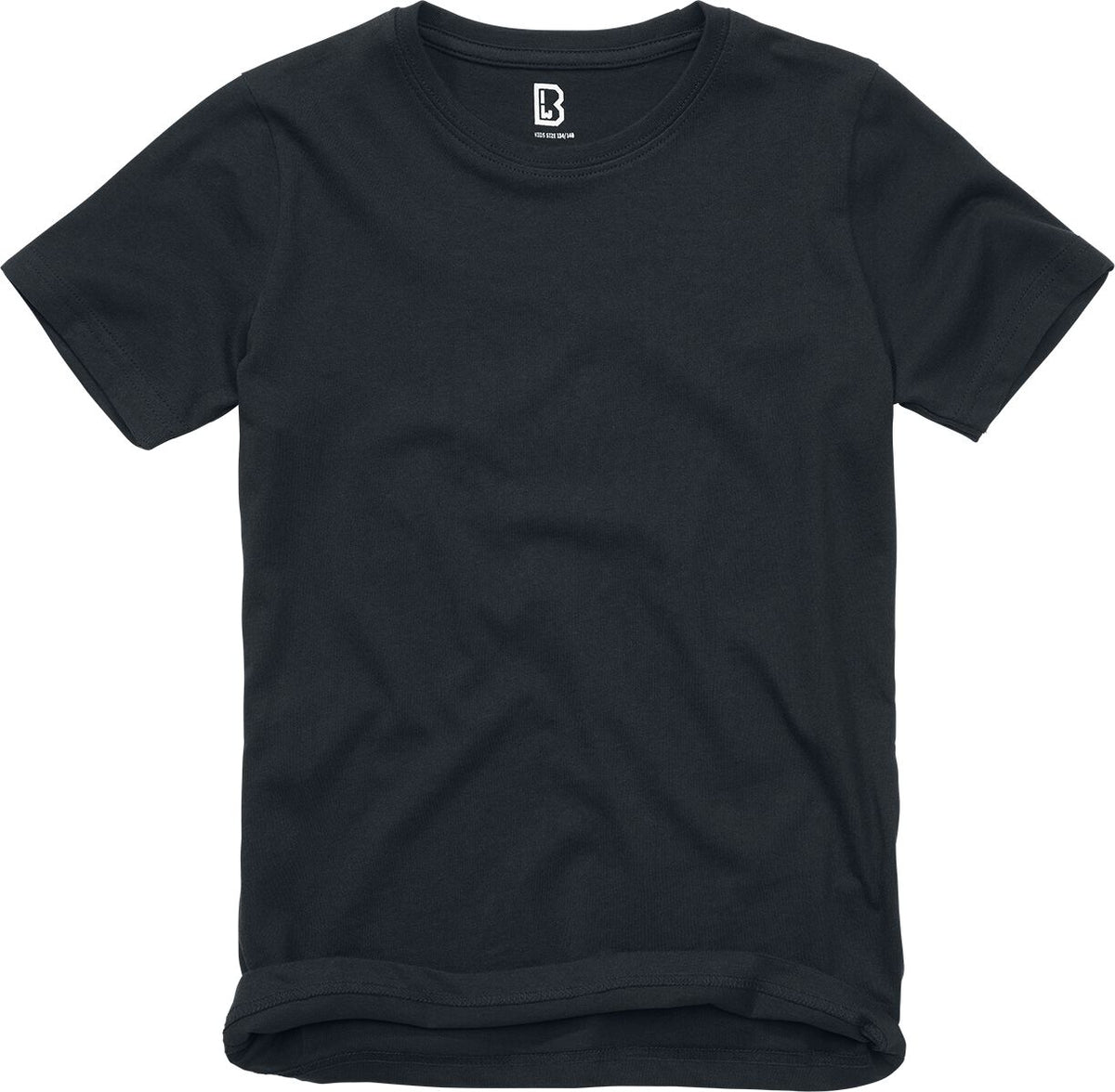T-shirt  de Brandit - T-Shirt Enfant - 122/128 à 170/176 - pour filles & garçonse - noir - Brandit