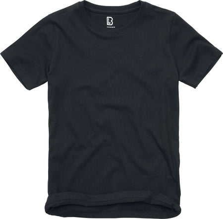 T-shirt  de Brandit - T-Shirt Enfant - 122/128 à 170/176 - pour Enfants - noir - Brandit
