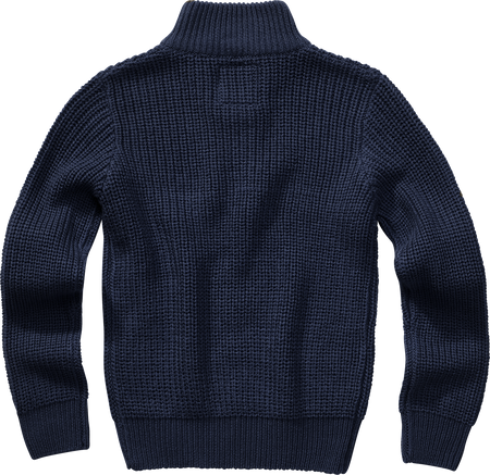 Sweat-Shirt  de Brandit - Pull Enfant Bleu Marine - 122/128 à 170/176 - pour garçons - marine - Brandit - View 2