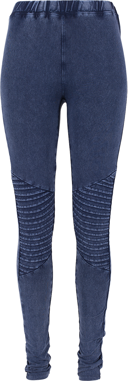 Legging  de Urban Classics - Leggings Jersey Denim Pre-Pack - Lot De 2 - XS à 4XL - pour Femme - gris/bleu - Urban Classics - View 2