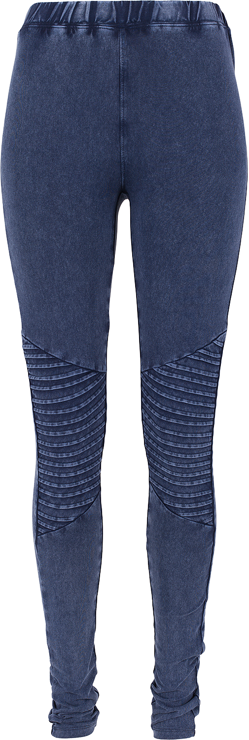 Legging  de Urban Classics - Leggings Jersey Denim Pre-Pack - Lot De 2 - XS à 4XL - pour Femme - gris/bleu - Urban Classics - View 2