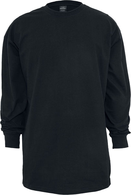 T-shirt manches longues  de Urban Classics - T-Shirt Tall L/S - M à 5XL - pour Homme - noir - Urban Classics