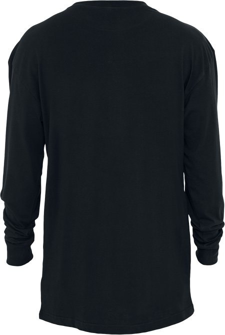 T-shirt manches longues  de Urban Classics - T-Shirt Tall L/S - M à 5XL - pour Homme - noir - Urban Classics - View 2