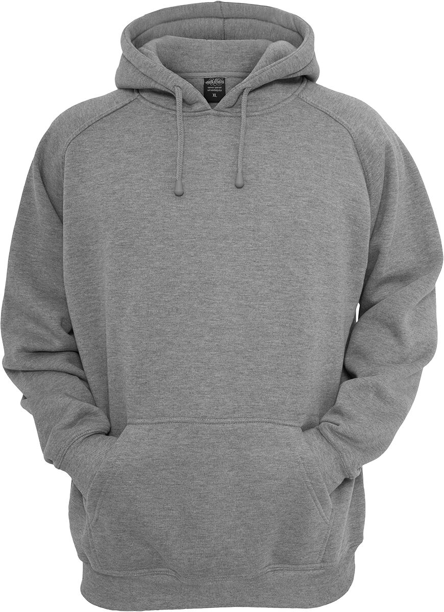 Sweat-shirt à capuche  de Urban Classics - Sweat À Capuche Uni - S à 5XL - pour Homme - gris - Urban Classics