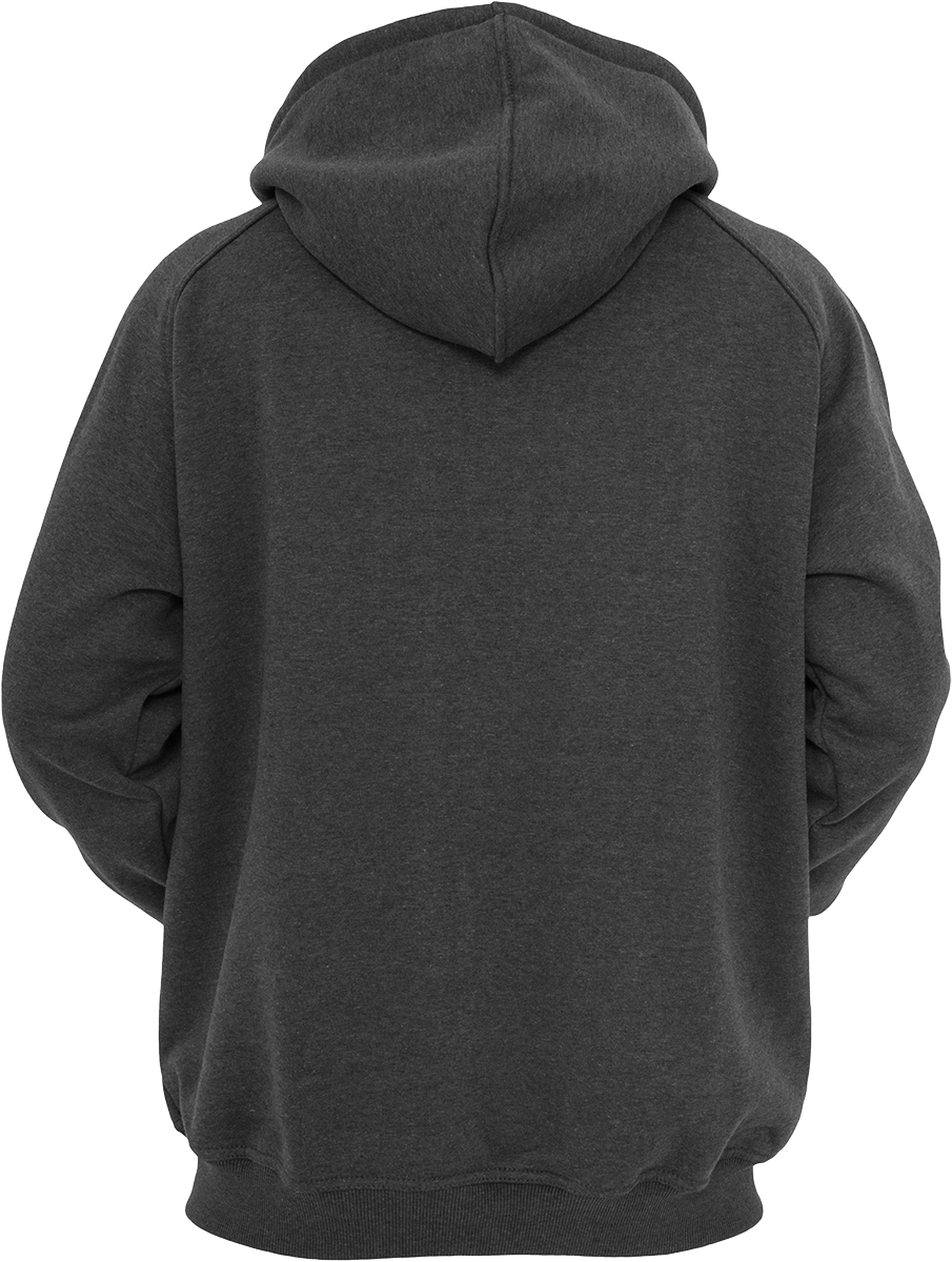 Sweat-shirt zippé à capuche  de Urban Classics - Veste À Capuche Zippée Unie - S à L - pour Homme - anthracite - Urban Classics - View 2