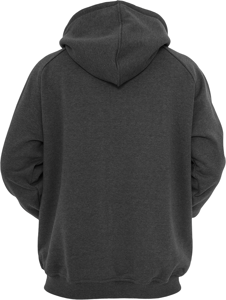 Sweat-shirt zippé à capuche  de Urban Classics - Veste À Capuche Zippée Unie - S à L - pour Homme - anthracite - Urban Classics - View 2
