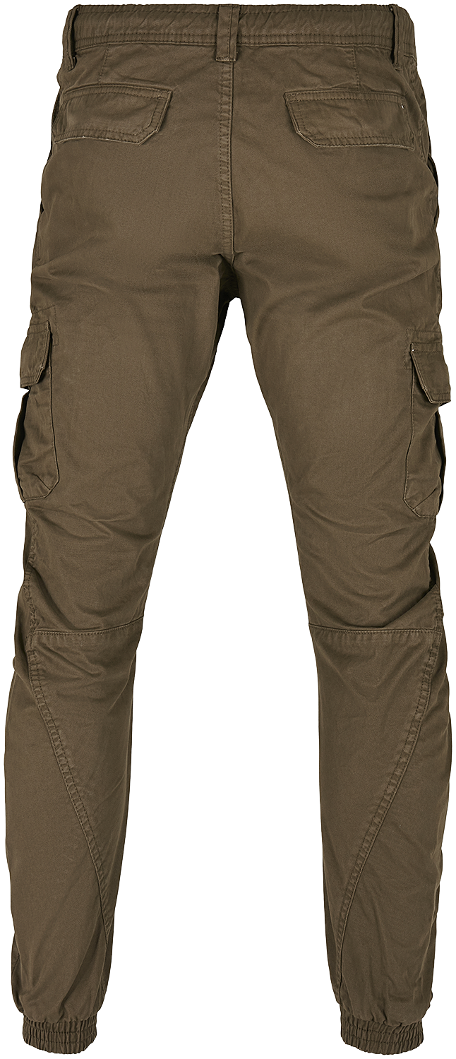 Pantalon Cargo  de Urban Classics - Treillis élastiqué - S à 5XL - pour Homme - olive - Urban Classics - View 2