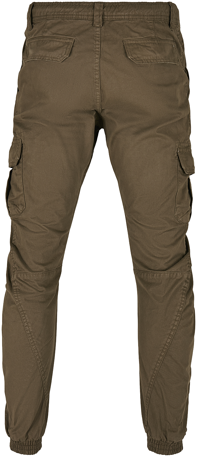 Pantalon Cargo  de Urban Classics - Treillis élastiqué - S à 5XL - pour Homme - olive - Urban Classics - View 2