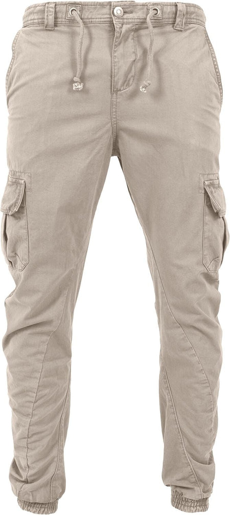 Pantalon Cargo  de Urban Classics - Treillis élastiqué - S à 5XL - pour Homme - sable - Urban Classics