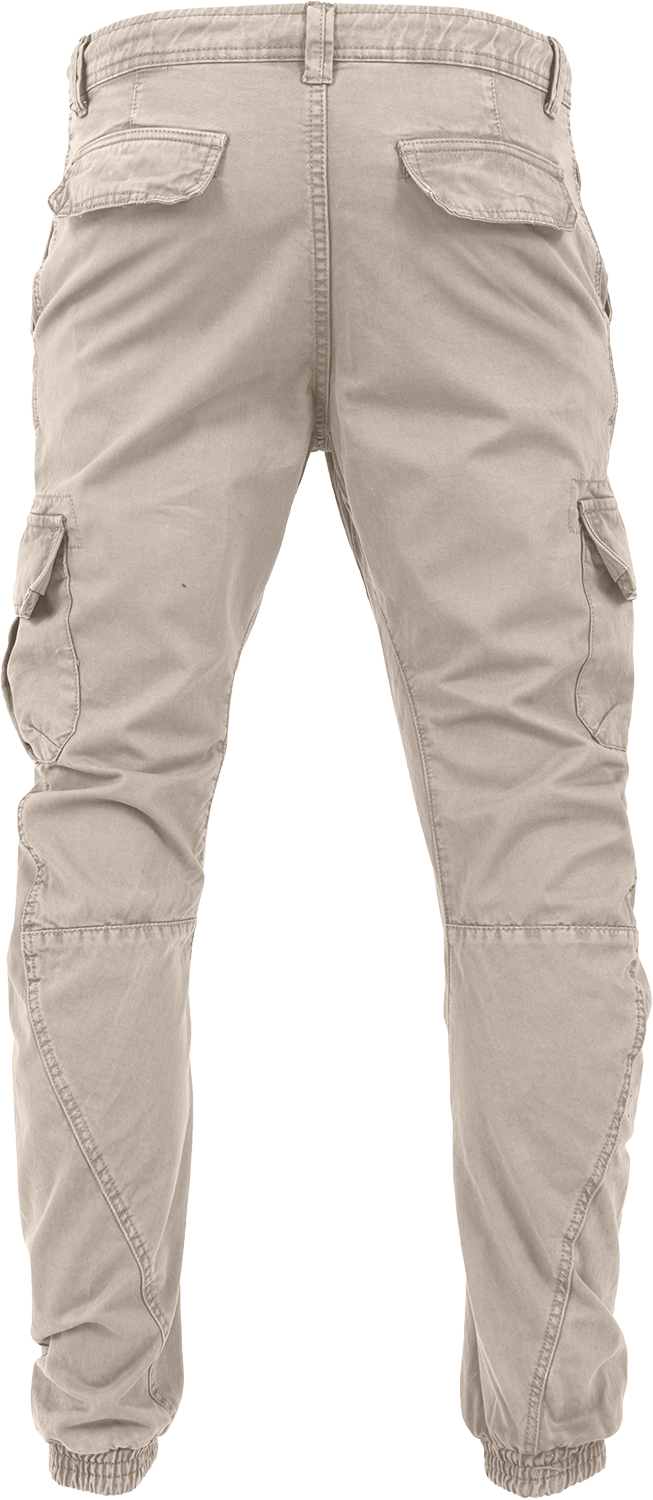 Pantalon Cargo  de Urban Classics - Treillis élastiqué - S à 5XL - pour Homme - sable - Urban Classics - View 2