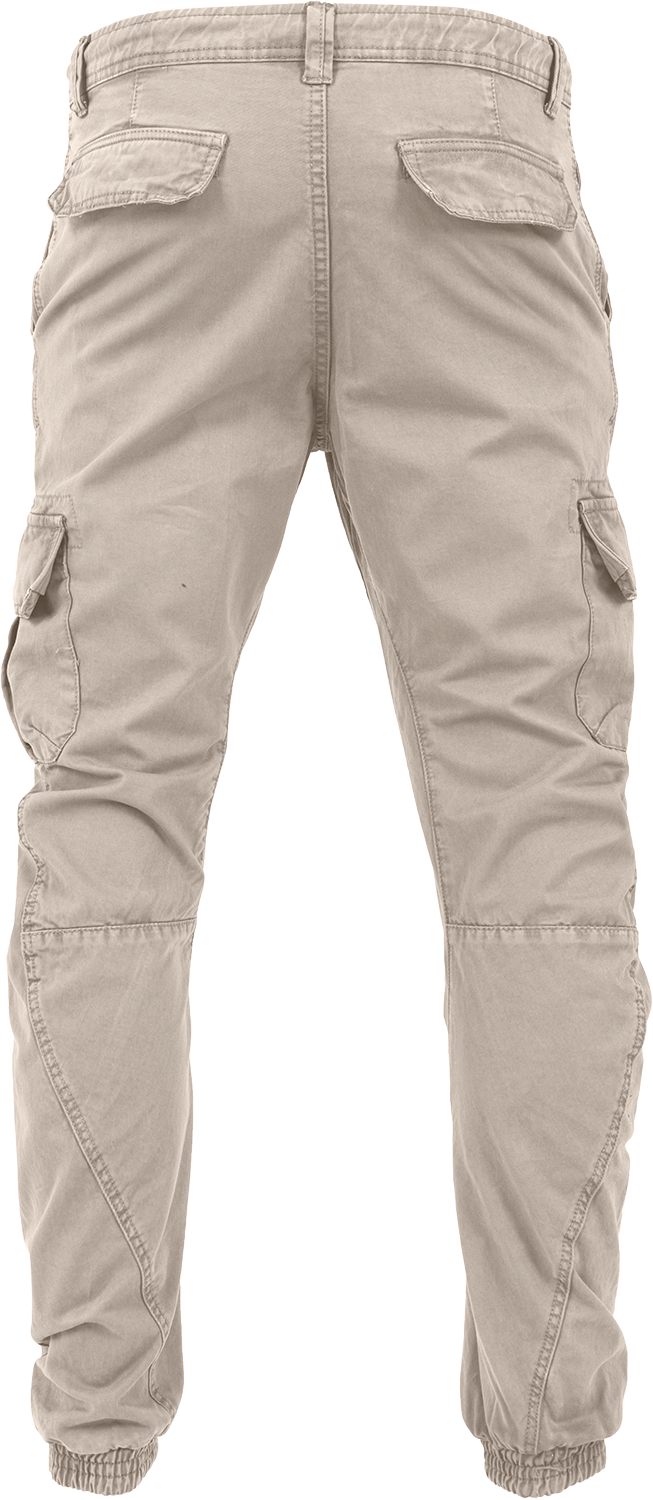 Pantalon Cargo  de Urban Classics - Treillis élastiqué - S à 5XL - pour Homme - sable - Urban Classics - View 2