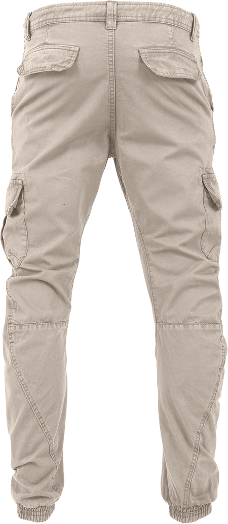 Pantalon Cargo  de Urban Classics - Treillis élastiqué - S à 5XL - pour Homme - sable - Urban Classics - View 2