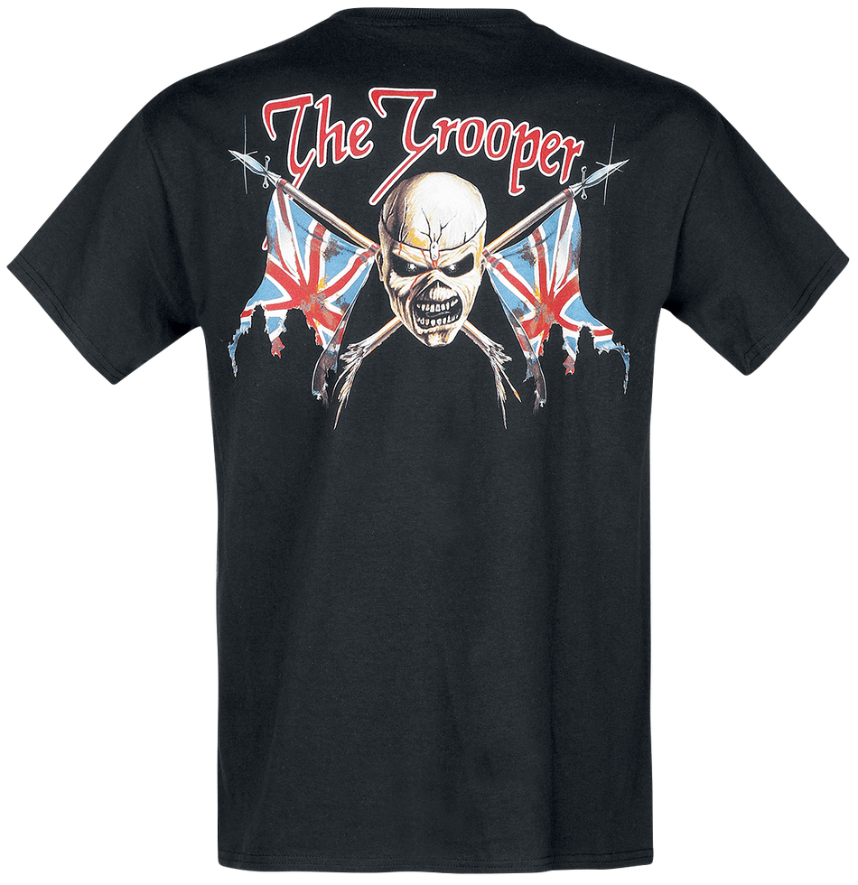 T-Shirt Manches courtes  de Iron Maiden - The Trooper Allover - S à XXL - pour Homme - allover - Iron Maiden - View 2