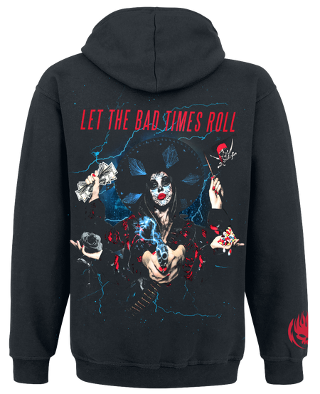 Sweat-shirt à capuche  de The Offspring - Bad Times - S à XXL - pour Homme - noir - The Offspring - View 2