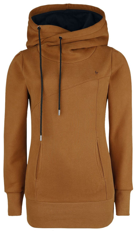 Sweat-shirt à capuche  de Forplay - Adele - S à XXL - pour Femme - ocre - Forplay