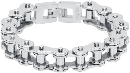 Bracelet  de etNox hard and heavy - Biker - pour Homme - couleur argent - etNox hard and heavy