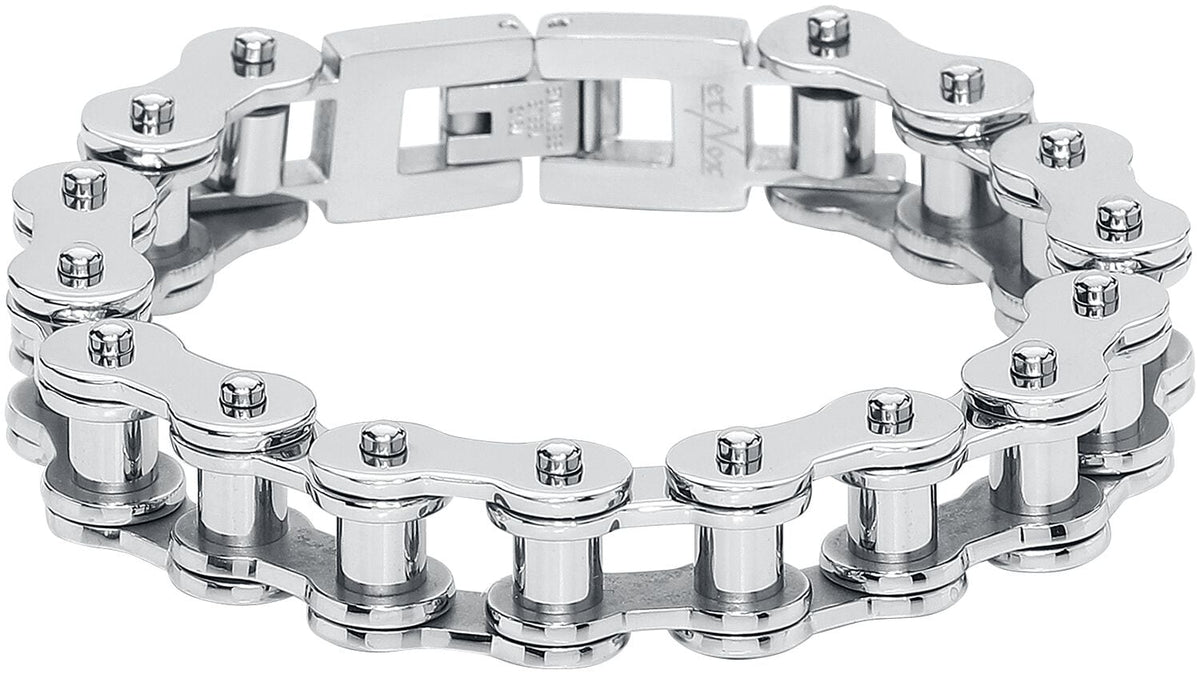 Bracelet  de etNox hard and heavy - Biker - pour Homme - couleur argent - etNox hard and heavy