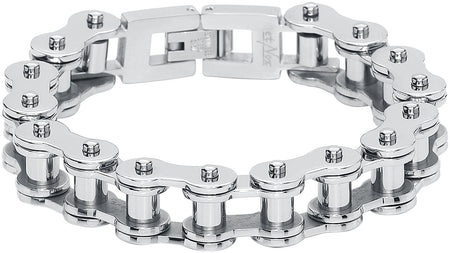 Bracelet  de etNox hard and heavy - Biker - pour Homme - couleur argent - etNox hard and heavy