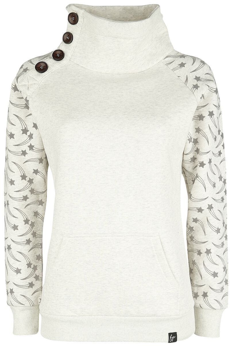 Sweat-shirt  de Forplay - Elise - S à XXL - pour Femme - gris chiné - Forplay