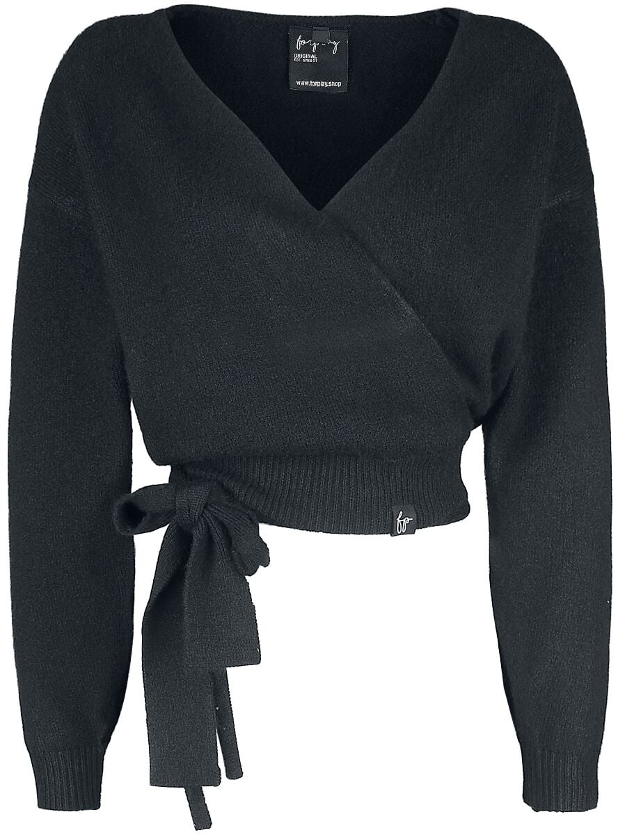 Gilets & Ponchos  de Forplay - Cybill - S à XL - pour Femme - noir - Forplay