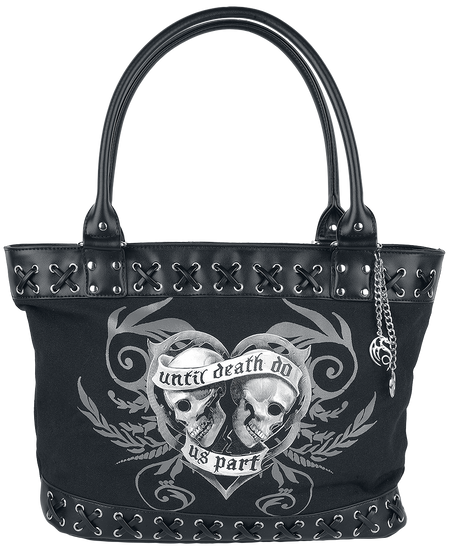 Sac à main Gothic de Gothicana by EMP - Gothicana X Anne Stokes - Until Death - pour Femme - noir - Gothicana by EMP - View 2