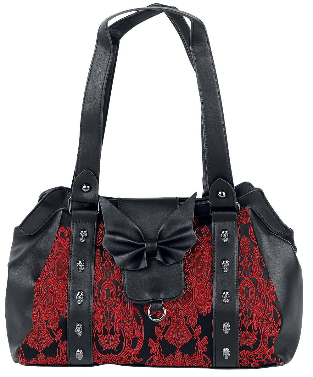 Sac à main Gothic de Banned Alternative - Maplesage - pour Femme - rouge/noir - Banned Alternative - View 2