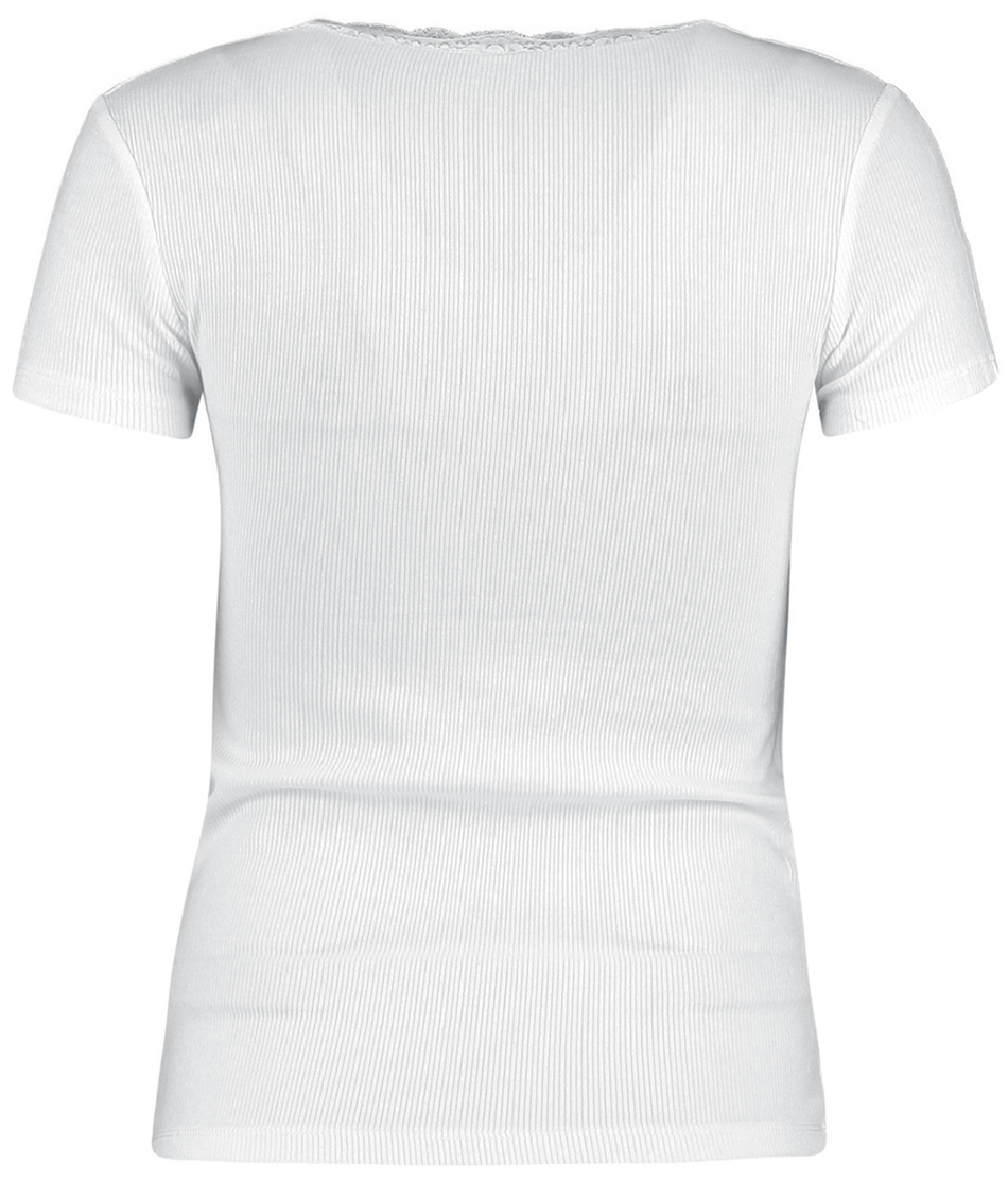 T-Shirt Manches courtes  de Hailys - Mariella - M à L - pour Femme - blanc - Hailys - View 2