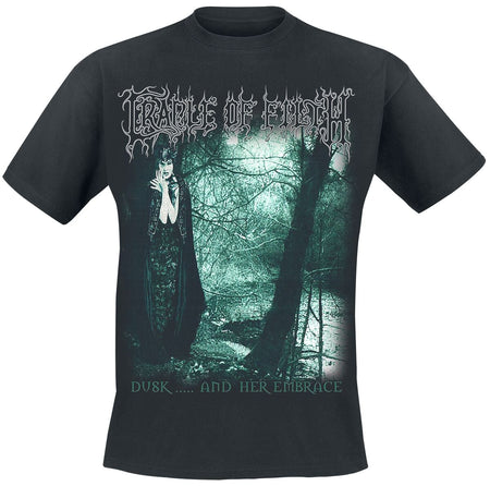 T-Shirt Manches courtes  de Cradle Of Filth - Dusk & Her Embrace - S à XXL - pour Homme - noir - Cradle Of Filth