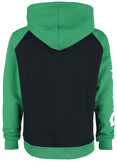 Sweat-shirt à capuche  de Rick & Morty - Portail - S à XXL - pour Homme - noir/vert - Rick & Morty - View 2