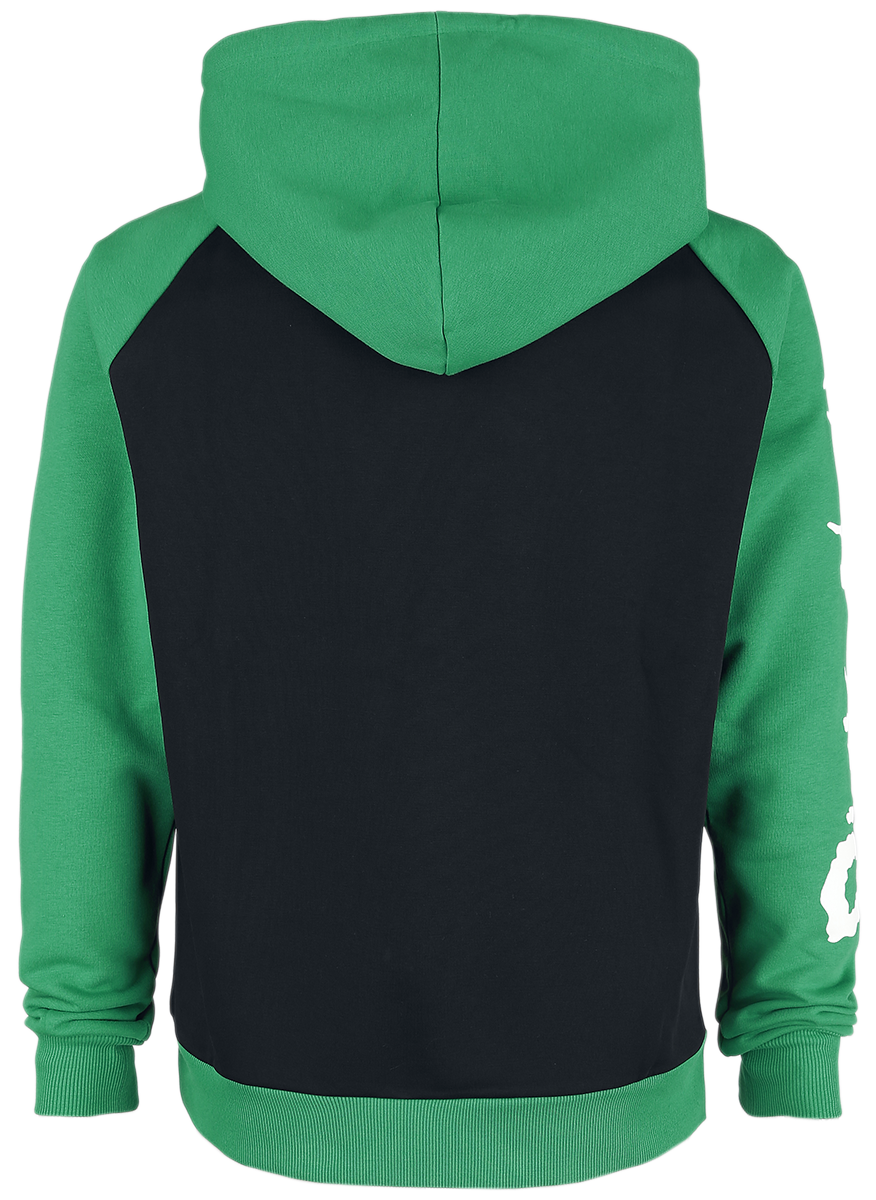 Sweat-shirt à capuche  de Rick & Morty - Portail - S à XXL - pour Homme - noir/vert - Rick & Morty - View 2