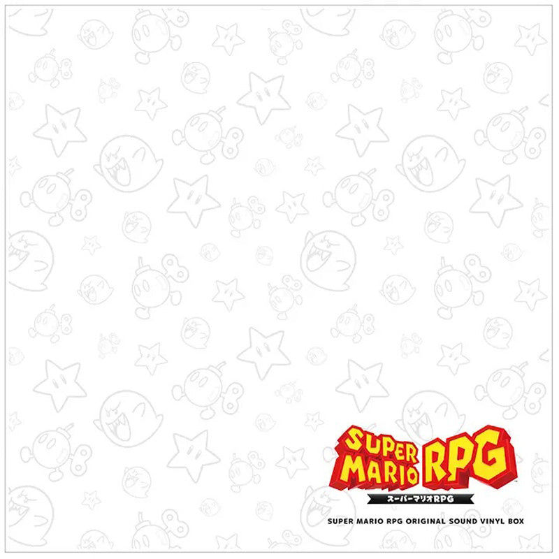 SUPER MARIO RPG ORIGINAL SOUND VINYL BOX - Front Cover