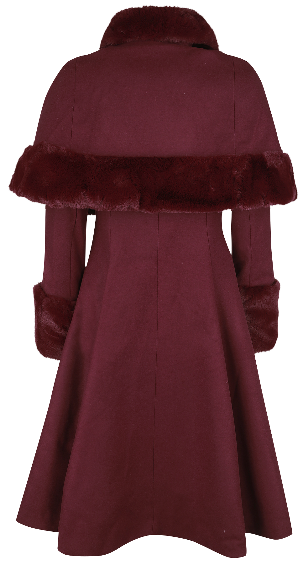 Manteaux Gothic de Hell Bunny - Manteau Capulet - XS à 4XL - pour Femme - rouge - hell bunny - View 2