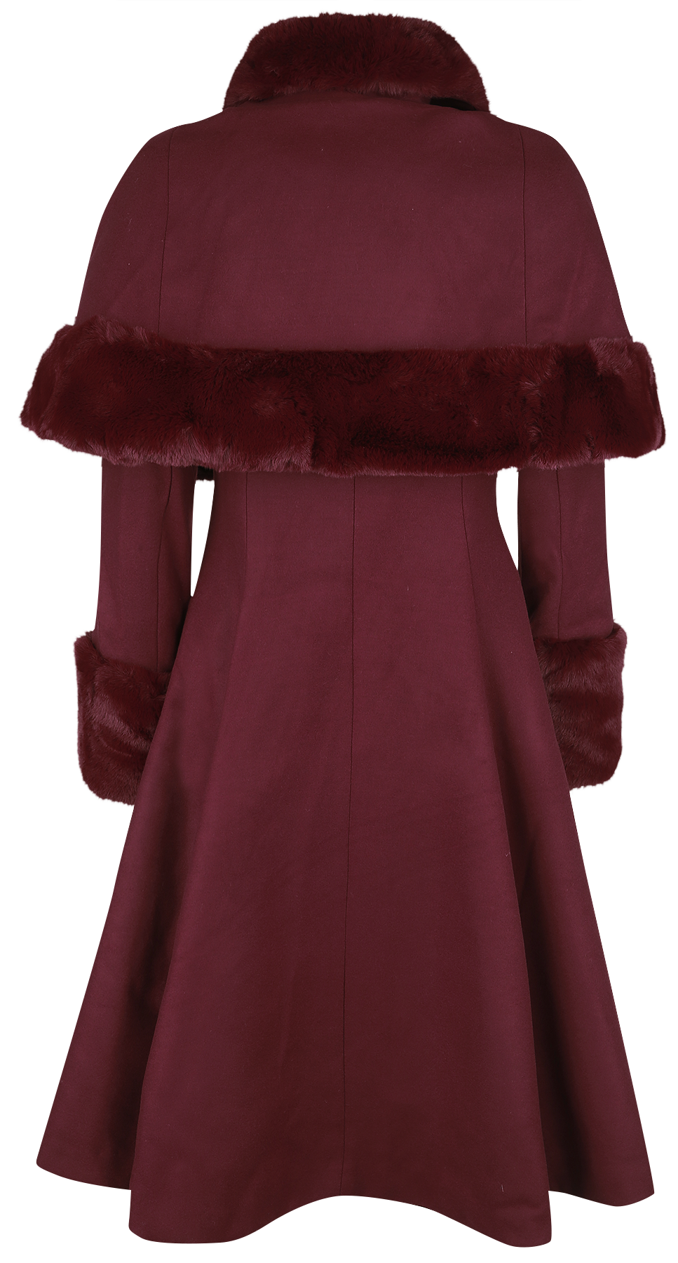 Manteaux Gothic de Hell Bunny - Manteau Capulet - XS à 3XL - pour Femme - rouge - hell bunny - View 2
