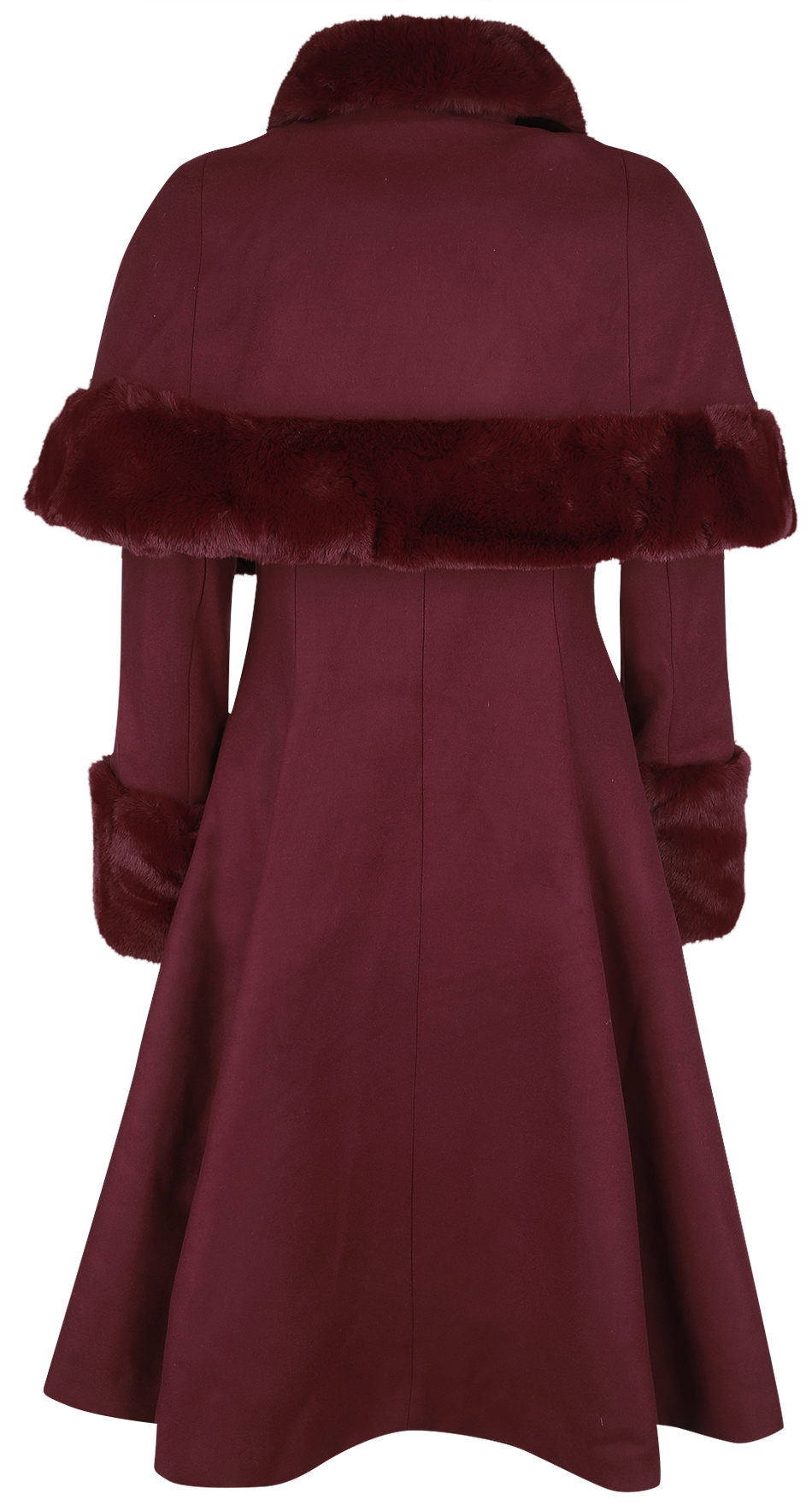 Manteaux Gothic de Hell Bunny - Manteau Capulet - XS à 3XL - pour Femme - rouge - hell bunny - View 2