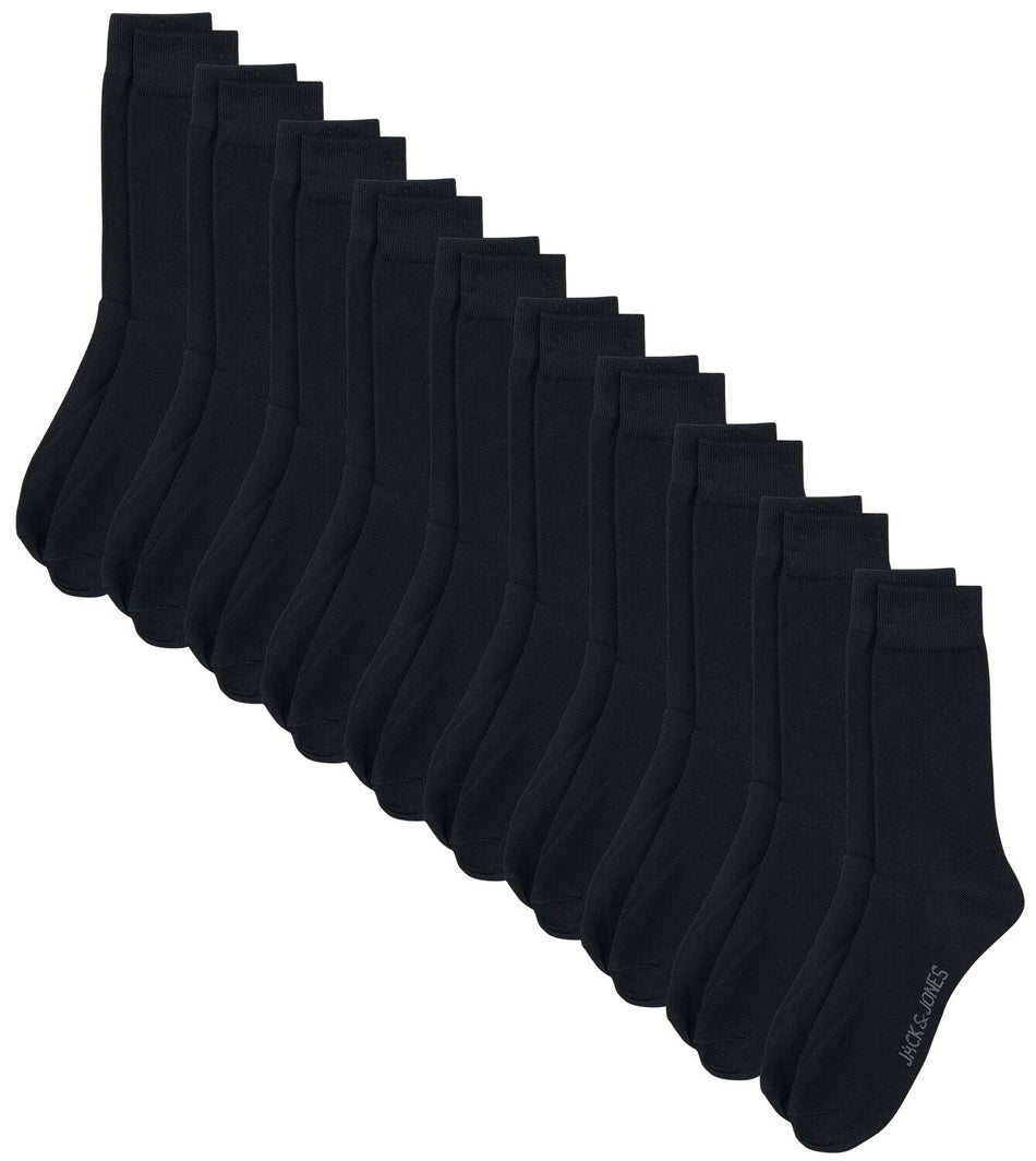 Chaussettes  de Jack & Jones - CHAUSSETTES JACJENS - LOT DE 10 - Standard - pour Homme - noir - jack & jones